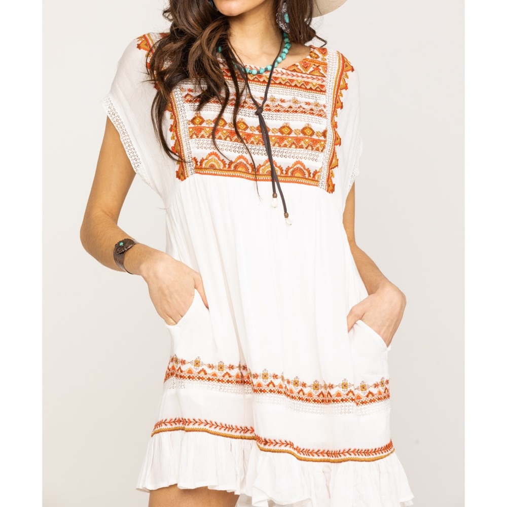 Sunrise Wanderer Mini Dress NWT